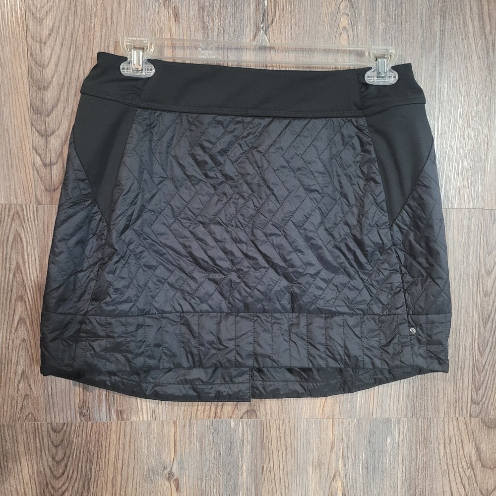 Mountain Hardwear Trekkin Quilted Active Skirt L Black Insulated Outdoor Layer